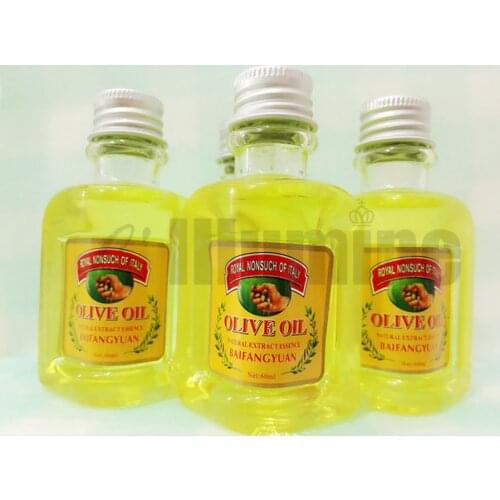 1pc Olive Essential Oil Hair Care Moisturizing Skin Care Removal Oil Massage 60ML