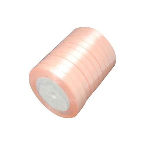 Satin Ribbon, Lightsalmon, 25yards/roll, 10rolls/group, 250yards/group