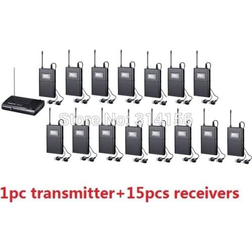 Takstar wpm-200/WPM 200 Wireless Monitor System For Recording studio monitoring/on stage monitoring 1 Transmitter+15 Receivers