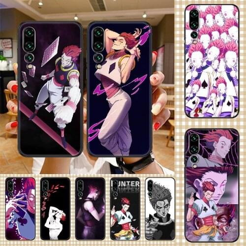 Anime Hisoka HUNTER×HUNTER Phone case For Huawei P Mate P10 P20 P30 P40 10 20 Smart Z Pro Lite 2019 black soft coque silicone
