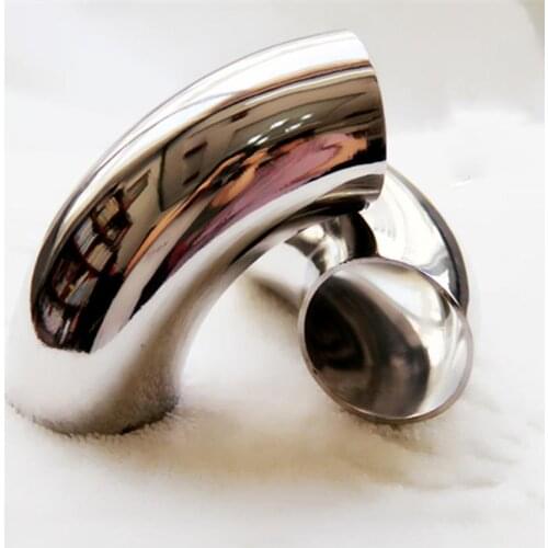 DIN DN40 37mm ID 40mm OD SUS 304 Stainless Steel Sanitary Butt Weld 90 Deg Elbow Angle Pipe Fitting Home Brew Beer
