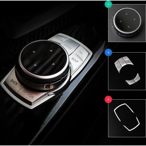 For BMW 1 Series 2 Series 3 Series 5 Series x1 x3 x5 x6 Multimedia knob button decoration sticker
