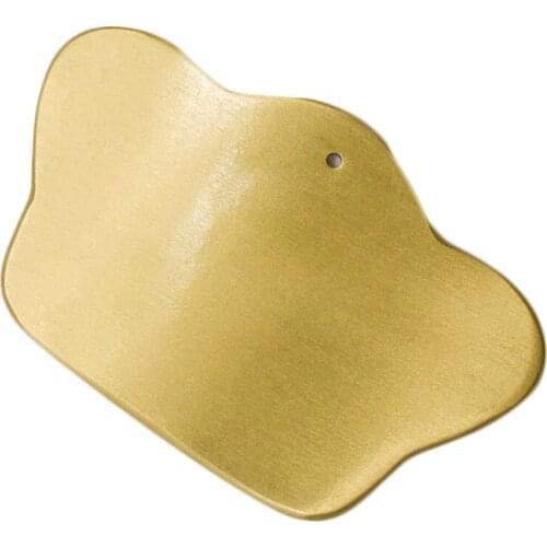 Different Shape Guasha Tool Copper Guasha Board For Scraping Body Anti Stress Chinese Therapy Massage Device For Health Care