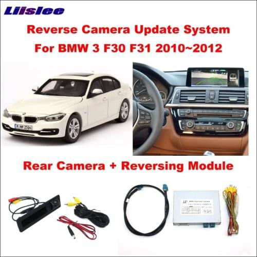 Rear View Camera For BMW 3 F30 F31 2011~2012 CIC System Reversing Module Decoder Track Box Original Screen Update System