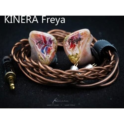 KINERA Freya 3BA+1DD Hybrid Hand Painted In Ear Earphones Earbuds HIFI DJ Monitor Audiophile Earplug Headset Kinera YH623 Seed