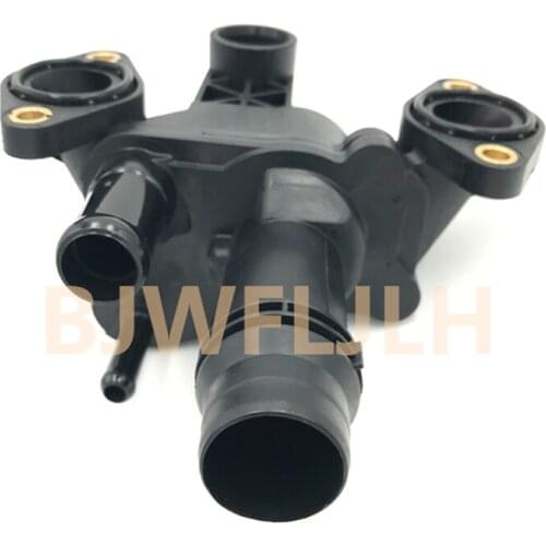 Thermostat Housing Kit for Land Range Rover Sport Discovery LR3 4 2.7 3.0 Diesel Jaguar XF Water Outlet Pipe 4H2Q8592BF LR073372