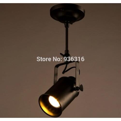 Personality creative bar Industrial led ceiling sconce for showroom,cloth shop brief morden metal ceiling lamps