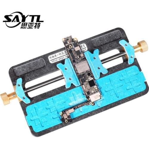 Mobile Phone High Temperature Soldering Repair Tool Motherboard PCB Holder Jig Fixture With IC Location for iPhone PCB Holder