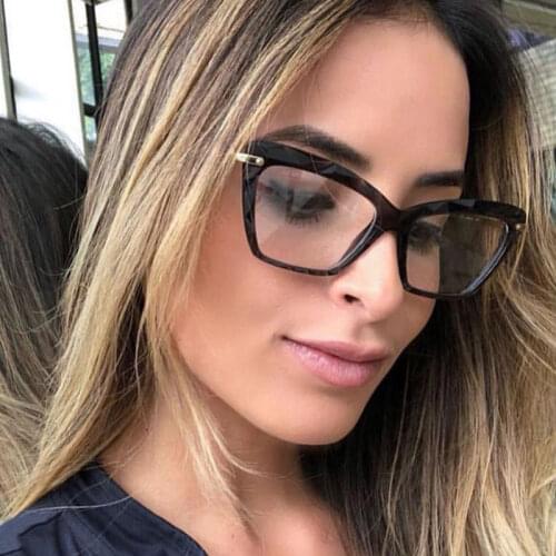 Fashion Cat Eye Glasses Frames Women Trending Styles Brand Designer Optical Computer Glasses Oculos De Grau Feminino Armacao