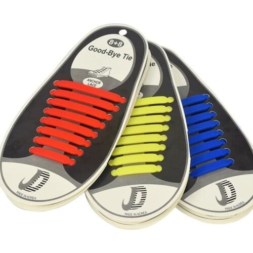 Fashion Shoelaces Elastic Shoe Laces For Sneakers Women Men Silicone All Fit Strap Shoelace 2020