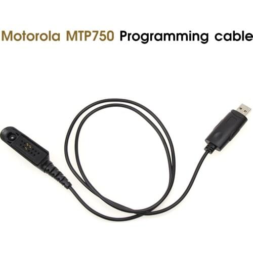 Motorola MTP750 Walkie Talkie USB Programming Cable for Motorola Radio HT750 HT1250 GP328 GP340