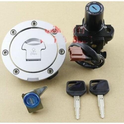 Ignition Switch Gas Cap Seat Key Lock Set for Honda CBR600RR 07-17 CB1000 CB1000R 09-14 CBR1000RR Fireblade 08-13