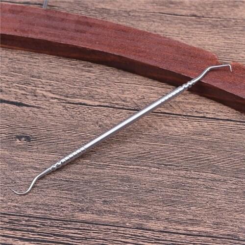 Stainless Steel Double Ends Dentist Teeth Clean Hygiene Explorer Probe hook Pick Dental Tool Products