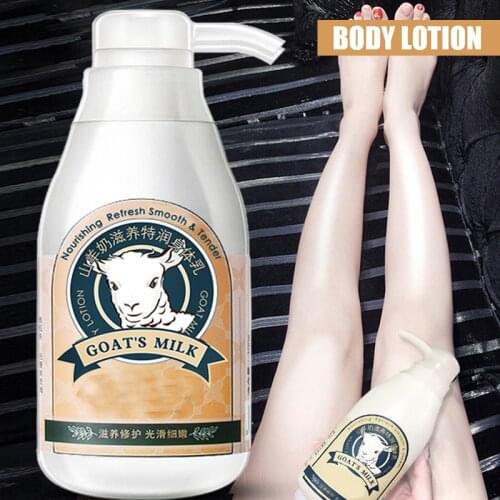 High Quality Goat Milks Essence Body Lotion Repair After Sun Exposure Moisturizing Brightening Skin Body Lotion