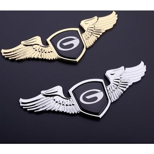 High Quality Stickers Car Wing Emblem Badge For Trumpchi Logo GA3 GA6 GA8 GS8 GS3 GS5 GM8 Automobiles Decoration Accessories
