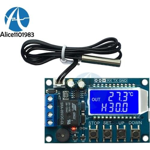 XY-T01 Digital Thermostat Heating Refrigeration Digital Temperature Control Switch Temperature Controller Module Board