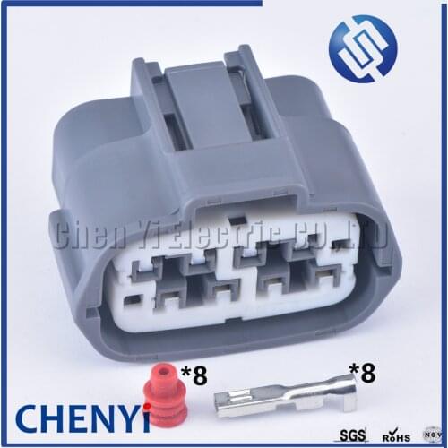 1 set Sumitomo 8 Pin female Automotive Waterproof Sensor Connector harness plug 6189-0727 For Nissan Toyota