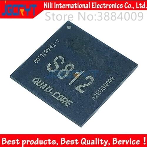 1 unids/lote Original s812 s812-b s812-h flat panel master bga chip inquiry before shooting