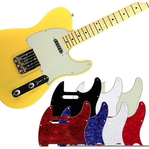 3 Ply Aged Pearloid Pickguard Tele Style Guitar Pickguard Aged Musical Instrument Guitar Accessories