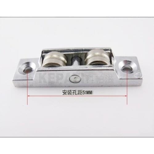 Cast Iron Window Sash Pulleys Wooden Wheels