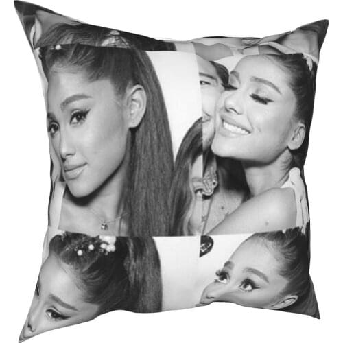 Ariana Grande decorative cushion cover sexy beauty cushion cover 45cm linen pillow residential culture