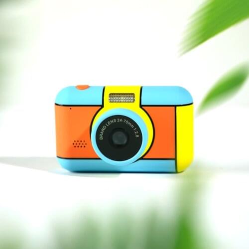 Children Small Camera 2.4 Inch Screen Dual Lens Digital Camera Toy Holiday Photo Video Christmas Gift Camera Toy