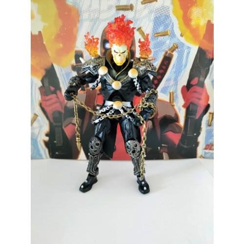 ML Legends Ghost Rider Orange Teraxx Wave 6" Loose Action Figure Set