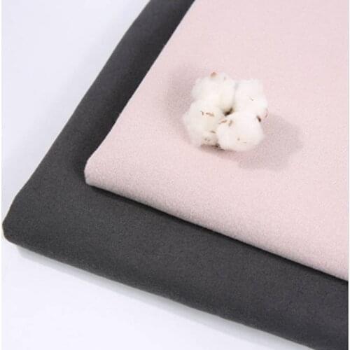320gsm Coat Fleece Fabric For Couples Wardrobes Casual Sweatshirt Sewing Fabric 50*185cm/piece K302890