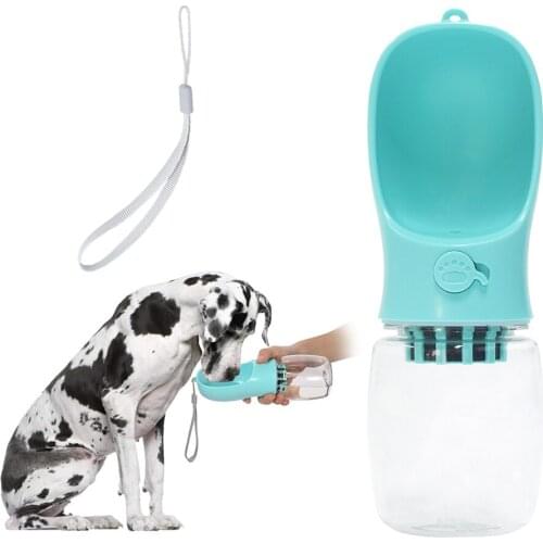 New Dog Water Bottle Leak Proof Portable Puppy Water Dispenser with Drinking Feeder for Pets Cat Outdoor Walking Hiking Travel