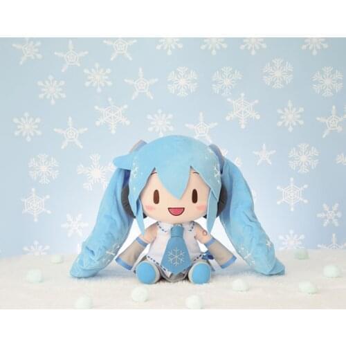 Hatsune Stuffed Toy Japan Anime Snow Miku Anime Plush Kawaii Plushie Soft Toys for Girls Adult Gift Lovely Dolls Kids Toys