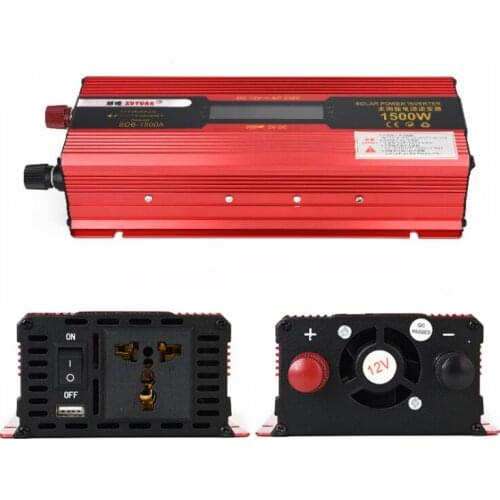 Inverter, DC12v/24V to 220v dual inverter, 1500w/2000w with display converter