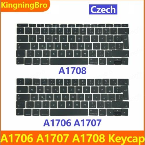 Laptop CZ Czech Keys Keycaps Key Cap Keyboards Scissor Repair for Apple Macbook Pro A1706 A1707 A1708 2016 2017 Years