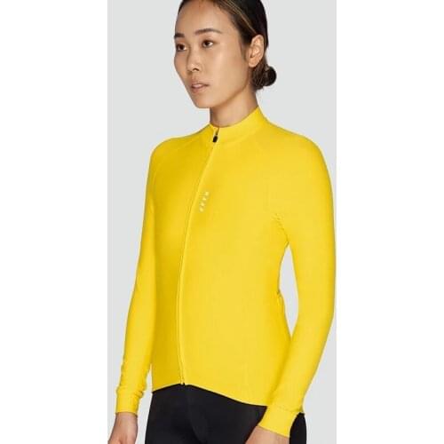 2021 MAAP Spring And Autumn Women Training Long Sleeves Cycling Jersey MTB Bike Shirt Maillot Ciclismo Female Sport Riding Top