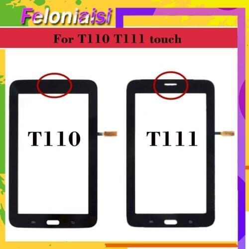 Original 7.0 inch For Samsung Galaxy Tab 3 Lite 7.0 SM-T110 T110 SM-T111 T111 Touch Screen Digitizer Panel Sensor Replacement