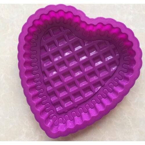 Silicone Cake Mold DIY Baking Love Shape Baking Tray Non-stick XG504