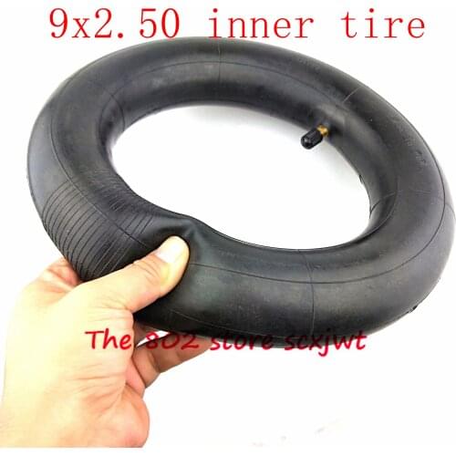 Super 9x2.50 Inner Tube 9*2.50inner Tyre for Motorcycle Scooter A-Folding Bike Electric /Gas Scooter Tyre ( for 85/65-6.5 Tire )