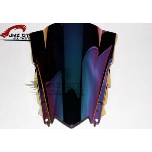 For Yamaha YZF 15-18 R25 R3 Motorcycle Motorbike Double Bubble Windscreen Wind Deflectors 2015 2016 2017 2018