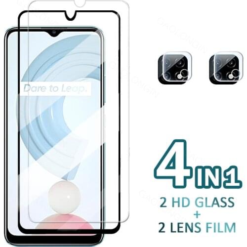 Tempered glass real me c21 camera lens glass for oppo realme c17 c21 c20 c15 c12 c11 c3 7 pro 7pro 5g 6 6i screen protector film