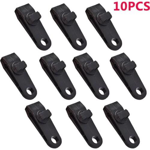 Tarp Clips Heavy Duty Lock Grip Tarp Clamps Awning Cord Clip Pool Tent Fasteners Heavy Duty Clips Holder Gust Guard Cover Clamp