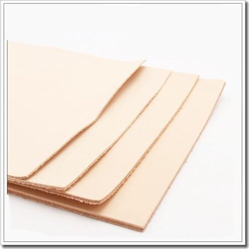 1.0-1.2mm veg tanned leather easy dying leather craft Carving Tooling dying Vegetable Tanned Leather Piece Genuine Cowhide