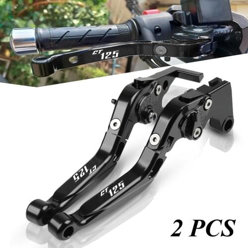 2020- NEW For HONDA CT125 CT 125 Cub Motorcycle CNC Adjustable Extendable Foldable Brake Clutch Levers