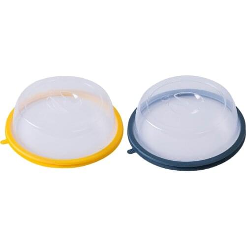 5Pcs Microwave Food Plate Cover Set fits 20cm,Dishwasher Safe Kitchen