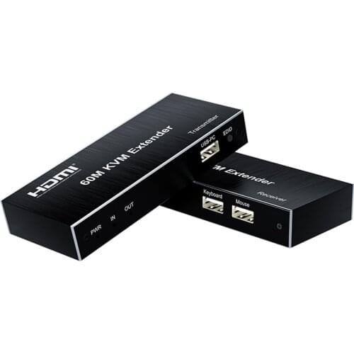 1080P HDMI-compatible KVM extender USB over IP up to 120M supports 1 TX to N RX LKV373KVM receiver