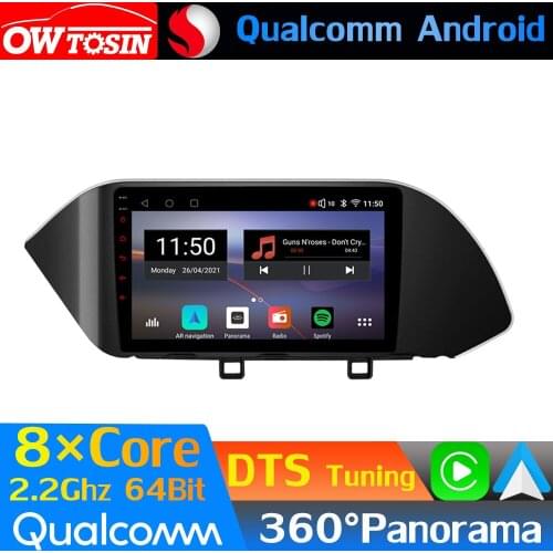 Qualcomm 8Core Android Car Media For Hyundai Sonata DN8 2019 2020 GPS 360 Camera Radio HIFI CarPlay Head Unit Optical HDMI DTS