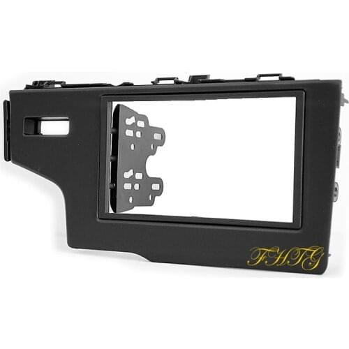 Car Radio Fascia,Dash Kit is suitable for 2013-2015 Honda Fit/ Jazz ,Double Din Car Audio Frame