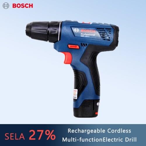 BOSCH GSR120-LI Electric Drill 12V Rechargeable Cordless Multi-function Home Electric Screwdriver Power Tool