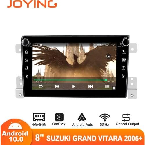 Joying 8" Android10 Car Radio Stereofor Suzuki Grand Vitara 2005+ GPS DSP Carplay SPDIF Subwoofer Android-auto 5GWIFI DAB DVR