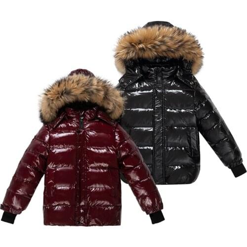 2021 Teen kids Winter Coat Childrens Jacket For Boy Warm Clothes Waterproof Thickened Snow Duck Down Coat Girl 2-16y Hooded