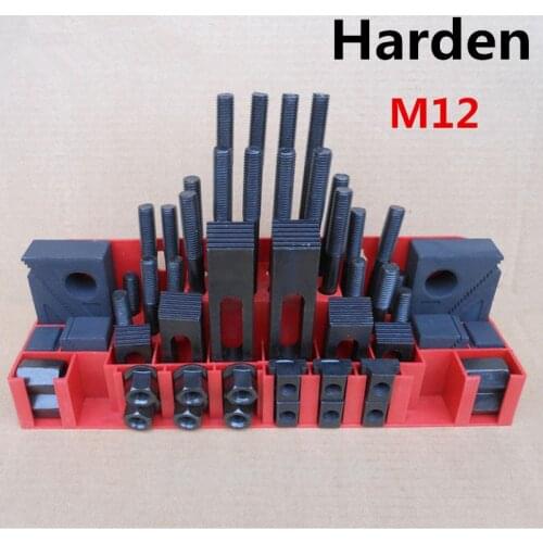 M12 Hardening quality Milling Machine Clamping Set 58pcs Mill Clamp Kit