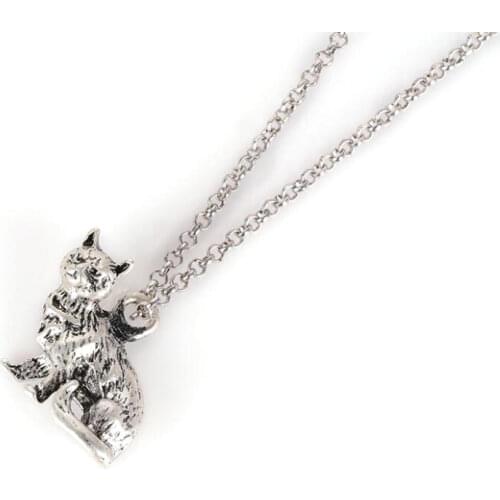 Pet Cat Necklace Cat pendant Cute Animal Pendent Necklace Jewelry Lover Gift